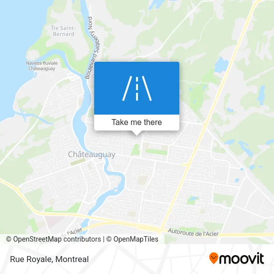 Rue Royale map
