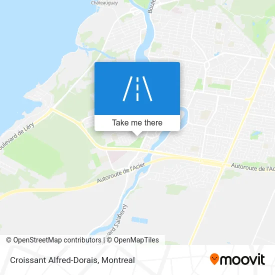 Croissant Alfred-Dorais map