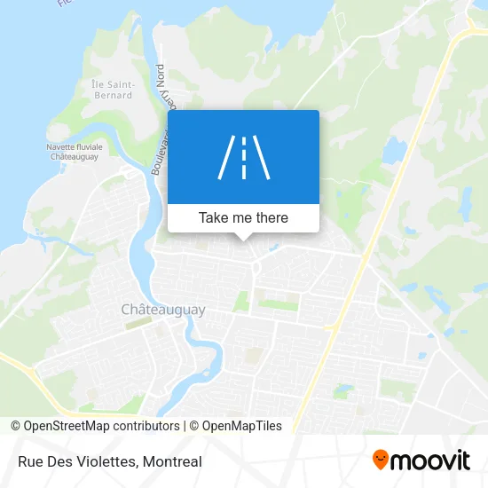 Rue Des Violettes map