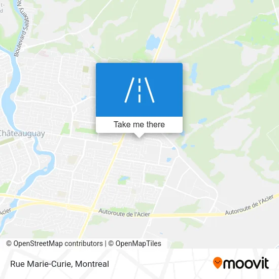 Rue Marie-Curie map