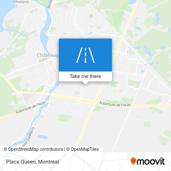 Place Queen map