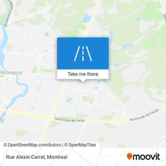 Rue Alexis-Carrel map