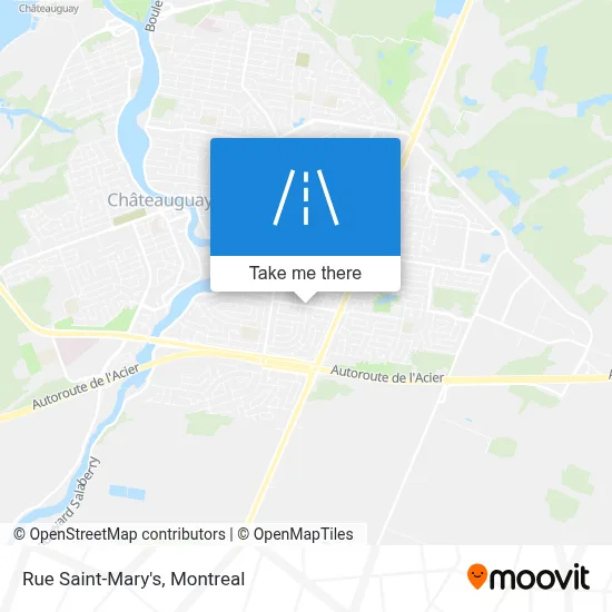 Rue Saint-Mary's map