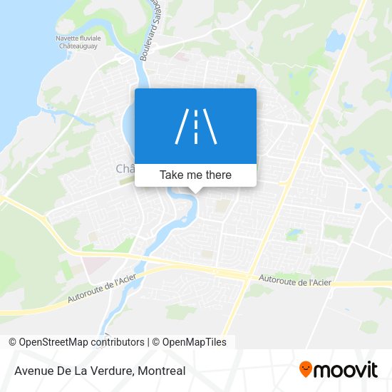 Avenue De La Verdure map