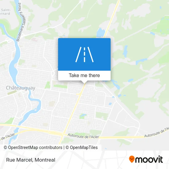 Rue Marcel map
