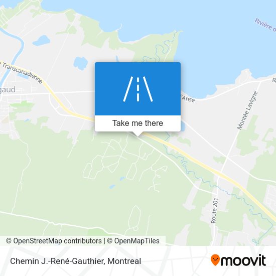 Chemin J.-René-Gauthier map
