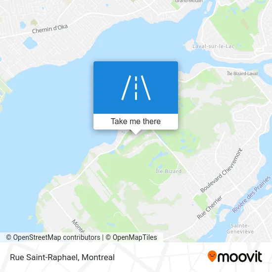 Rue Saint-Raphael map