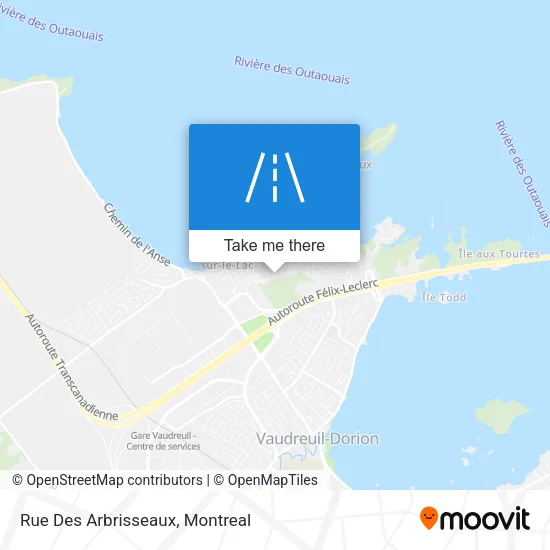 Rue Des Arbrisseaux map