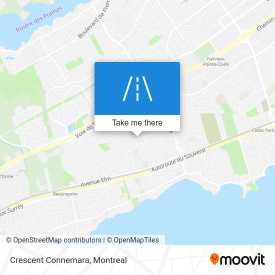 Crescent Connemara map