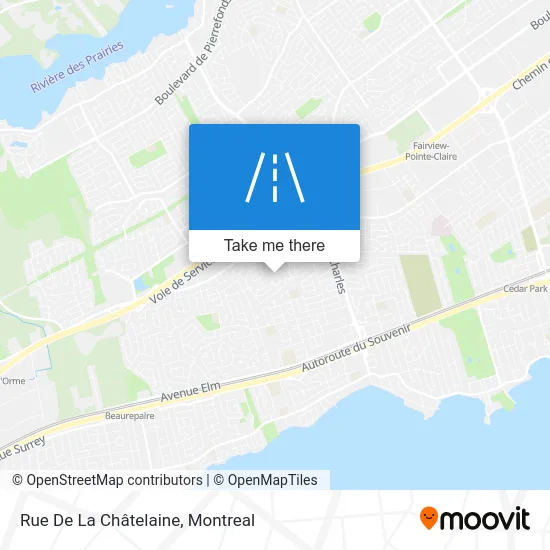 Rue De La Châtelaine map