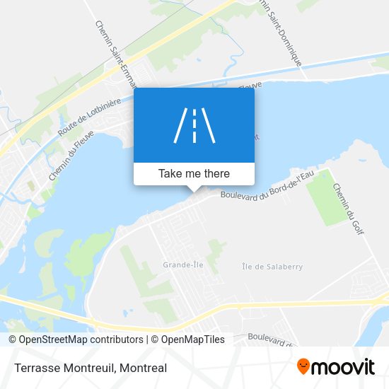 Terrasse Montreuil map