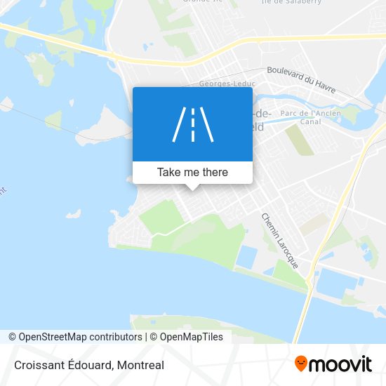 Croissant Édouard map