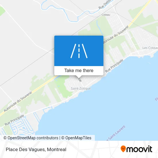 Place Des Vagues map