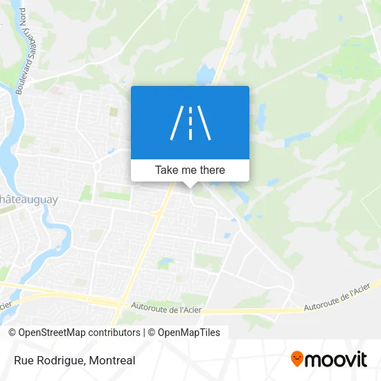 Rue Rodrigue map