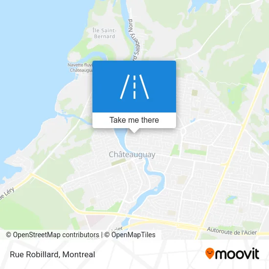 Rue Robillard map