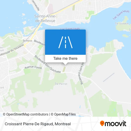 Croissant Pierre-De Rigaud map
