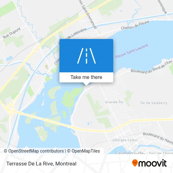 Terrasse De La Rive map