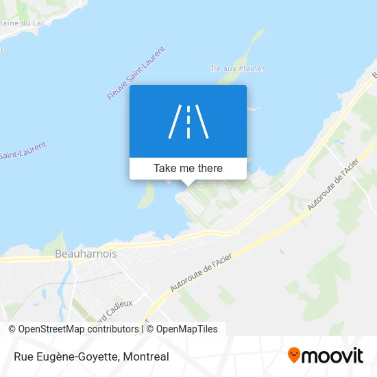 Rue Eugène-Goyette map