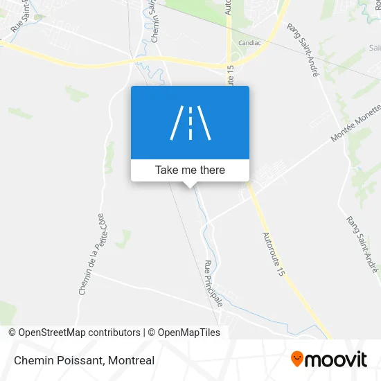 Chemin Poissant map