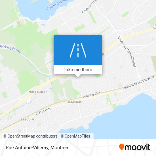 Rue Antoine-Villeray map