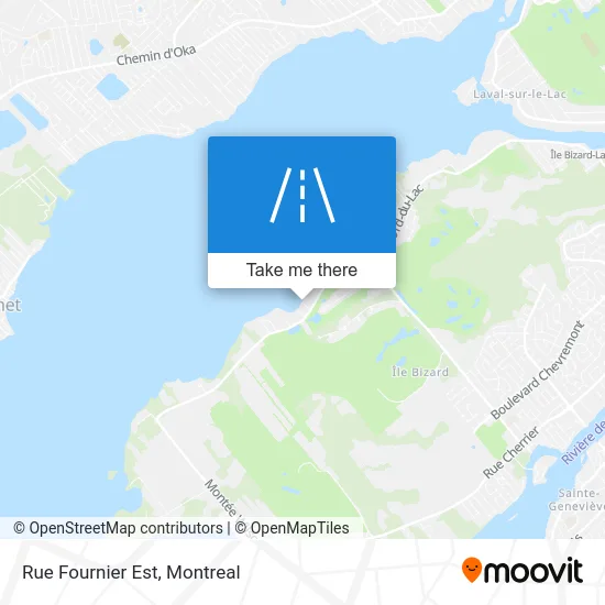 Rue Fournier Est map