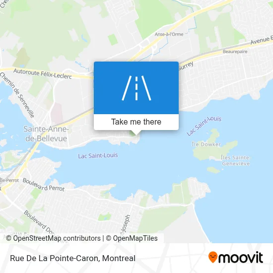 Rue De La Pointe-Caron map