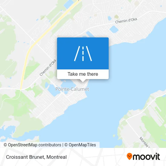 Croissant Brunet map