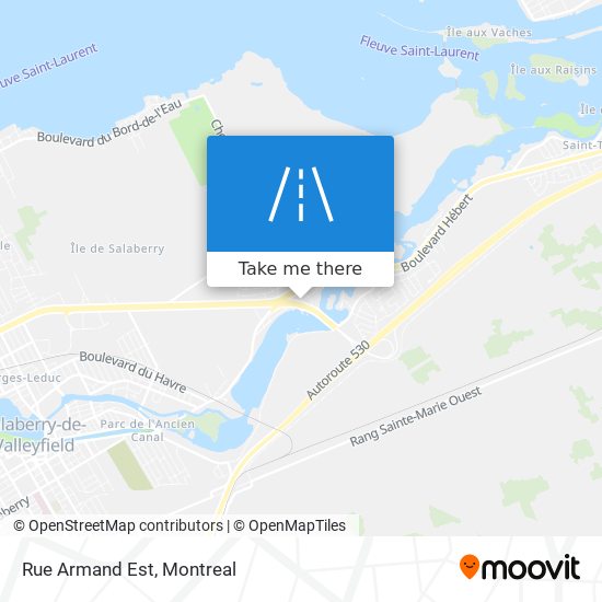 Rue Armand Est map