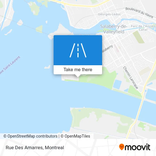 Rue Des Amarres map