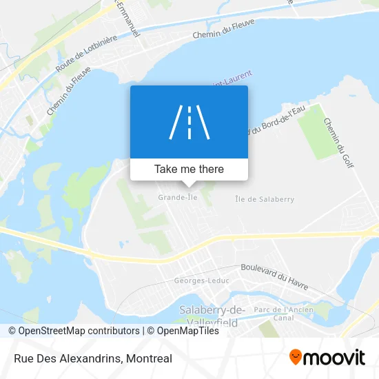 Rue Des Alexandrins map