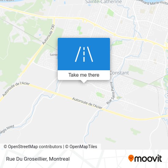 Rue Du Groseillier map
