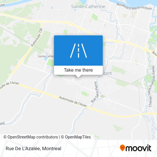 Rue De L'Azalée map