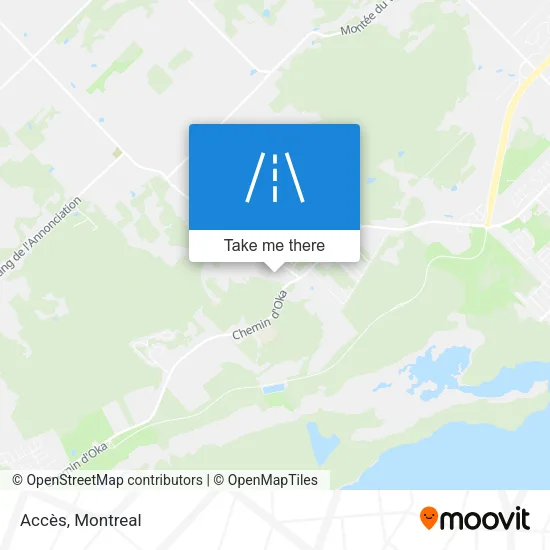 Accès map