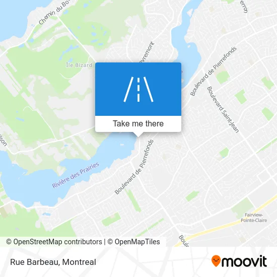 Rue Barbeau map