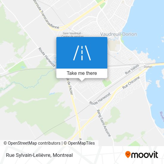 Rue Sylvain-Lelièvre map