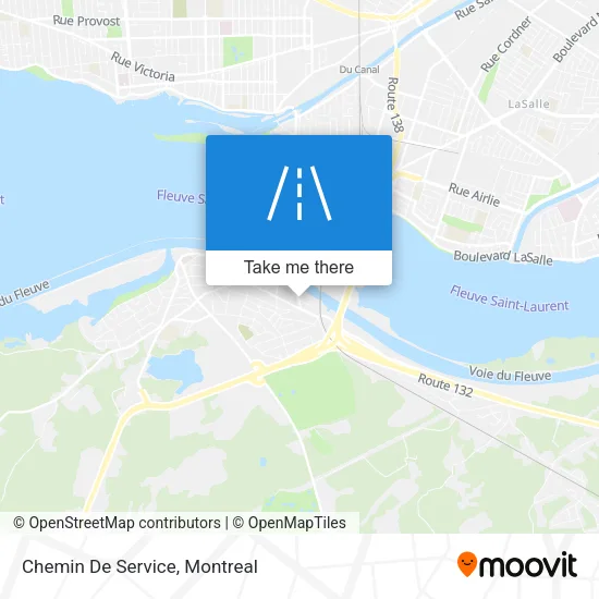 Chemin De Service map