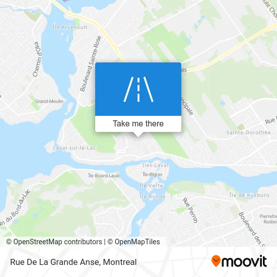 Rue De La Grande Anse map