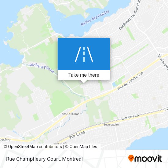 Rue Champfleury-Court map