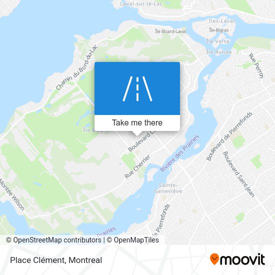 Place Clément map