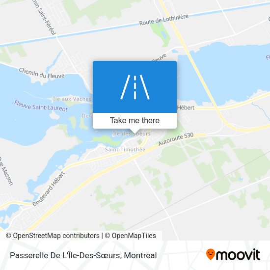 Passerelle De L'Île-Des-Sœurs map