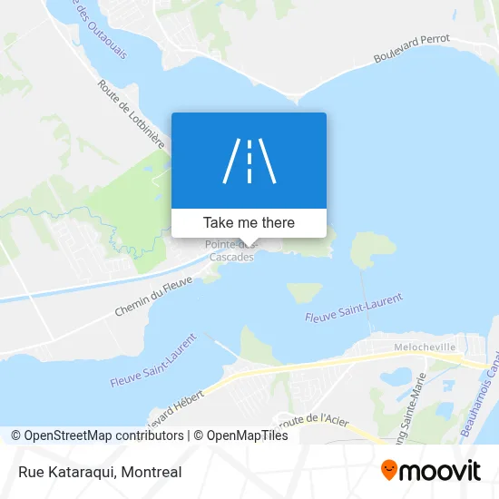Rue Kataraqui map