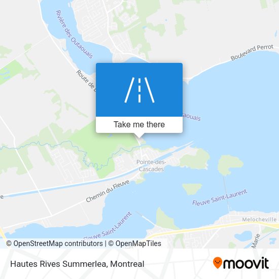 Hautes Rives Summerlea map