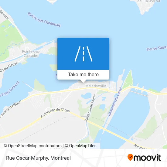 Rue Oscar-Murphy map