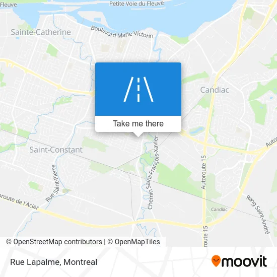 Rue Lapalme map