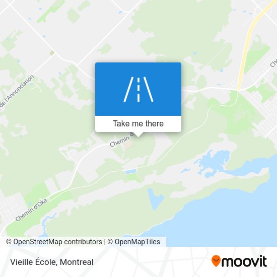 Vieille École map