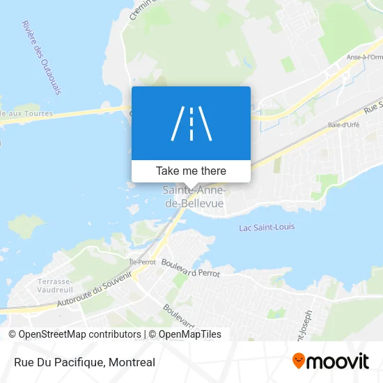 Rue Du Pacifique map