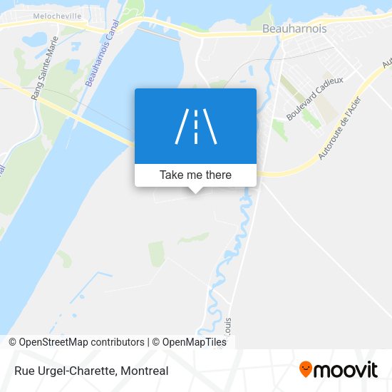 Rue Urgel-Charette map