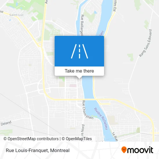 Rue Louis-Franquet map