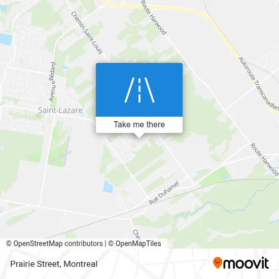 Rue De La Prairie map