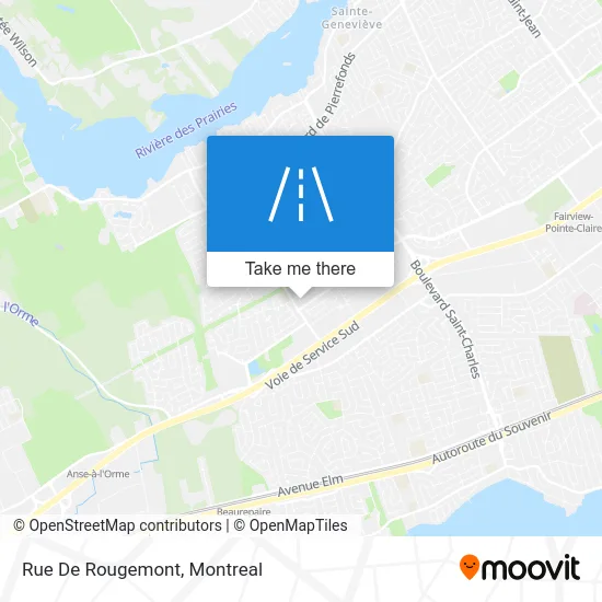 Rue De Rougemont map